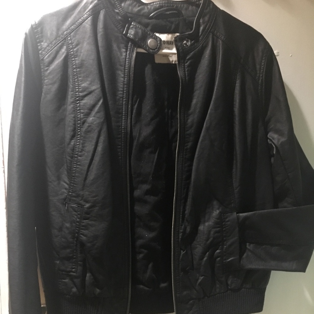 LAST CHANCE. DONATING. Old Navy Black Moto Jacket